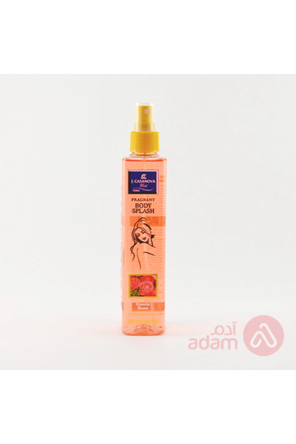 كازانوفا بلو Rose Scented Body Spray-235Ml