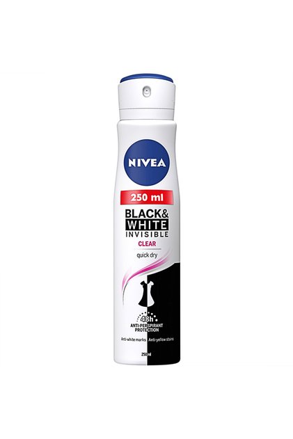 Антиперспирант спрей Black&White Invisible Clear 250МЛ