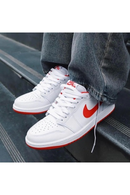Nike Air Jordan 1 Retro Low Og Beyaz Sneaker Ayakkabı - (CZ0790