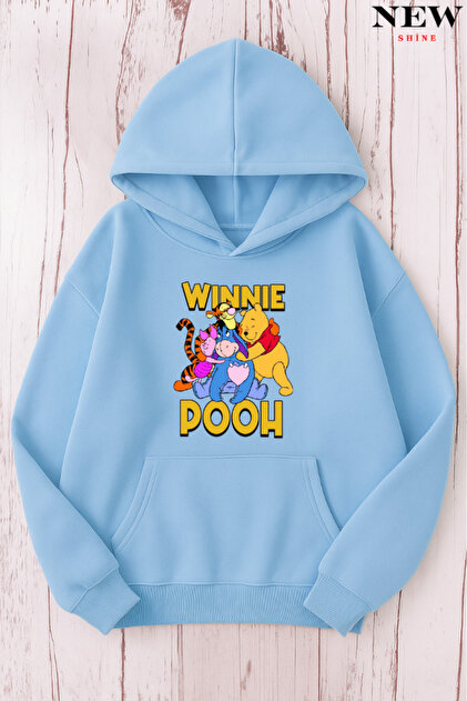 Pooh☆様 NEWSHİNE Winnie Pooh Baskılı Sweatshirt - Fiyatı, Yorumları