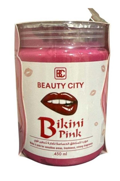 City Bikini Pink For Sensitive Areas And Freshness And Strong Fragrance 450 ml