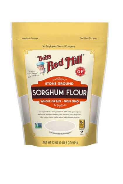 Whole Grain Sweet White Sorghum Flour, Gluten Free, Non-GMO 624gm x 4