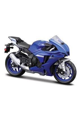 Genel Markalar 1:18 Kawasaki Ninja ZX-14R Model Motor - Mavi 39025