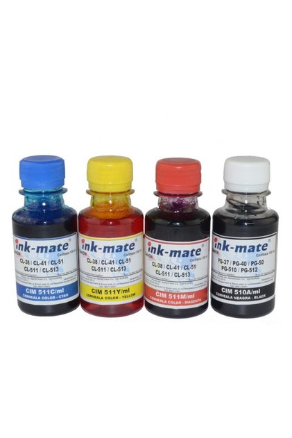 Σετ μελανιών για Canon PG40 CL41 PG510 CL511 PG540 CL541 100 ml