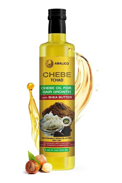 Chebe Oil for Hair Growth with Shea Butter 250ml