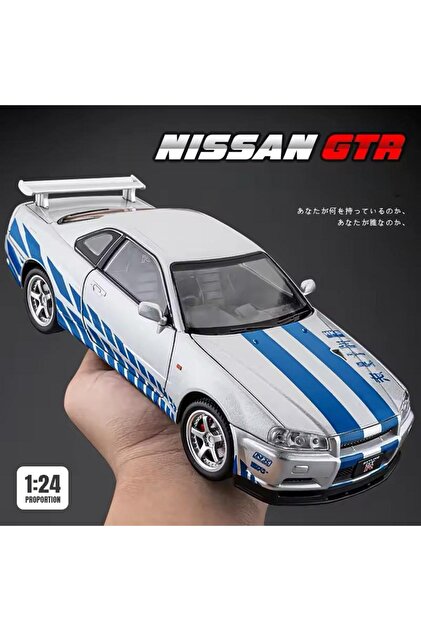 scntoys Fast And Furious Diecast Model 2002 Nissan Skyline Gtr
