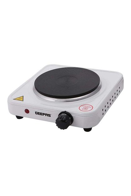 Electric Single Hot Plate for Flexible & Precise Table Top Cooking - Cast Iron Heating Plate