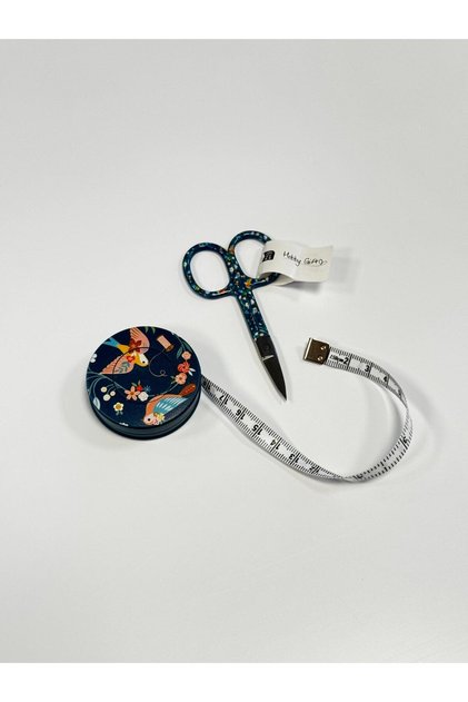 Bird Scissors and Tape Measure Set (150 Cm/ 60")