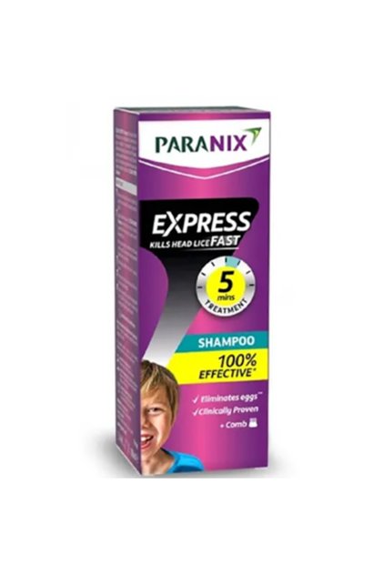 Șampon Express cu pieptene pentru îndepărtarea păduchilor, 200 ml