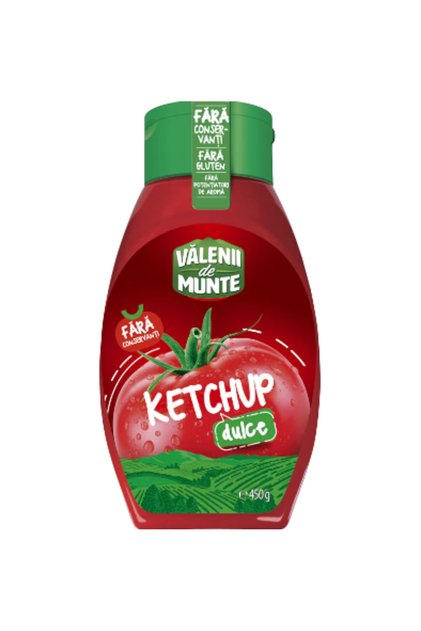 Ketchup dulce Valenii de Munte 450g
