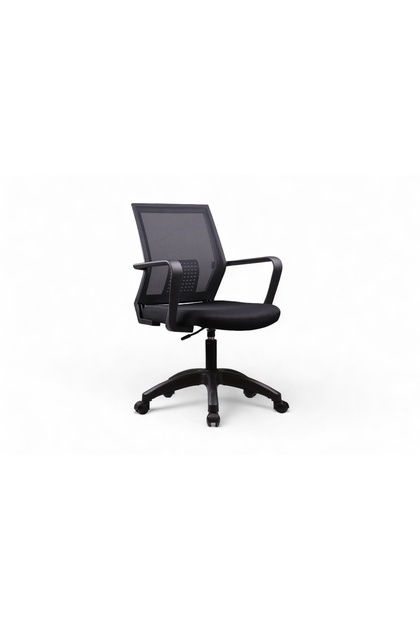 SANCAK OFİS MESH FİLELİ KOLTUK, SİYAH