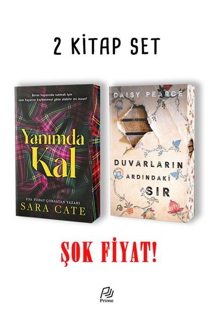 SET-4 (Yanımda Kal-Duvarların Ardındaki Sır) PRİME KİTAP