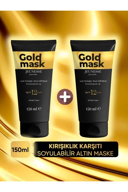 Soyulabilir GOLD Maske 150 ml x 2 adet