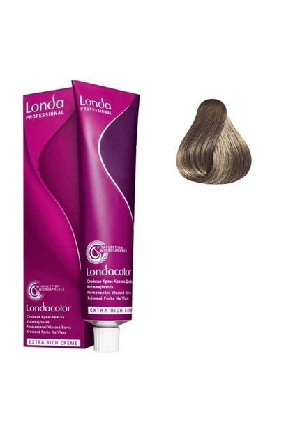 Μόνιμη Βαφή Μαλλιών 8/1 - Londacolor Ανοιχτό Ξανθό Σταχτί -