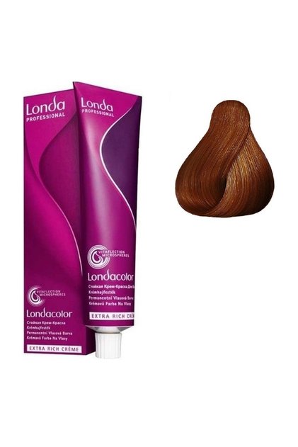 Vopsea de Par 7/37 Permanenta - Londacolor Blond Mediu Auriu Maro -
