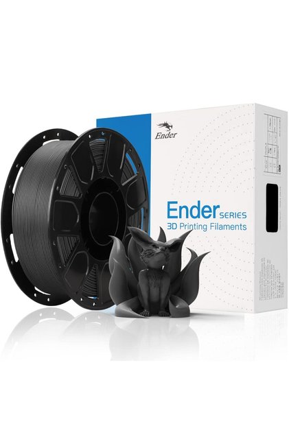1KG Black PLA CREALITY 3D 1KG 1.75mm PLA Filament No-Tangling Strong Bonding Dimensional Accuracy +