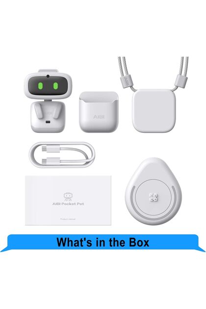 EMO EMOPET Aibi Pocket Pet Mini Robot Oyuncak – Sesli Tepki Veren