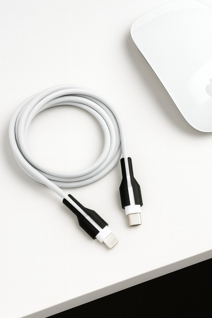 Apple Lightning and Usb-C Cable Protector – Durable Tip Protection (Single)