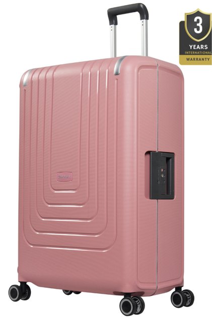 Vertica Hard Case Travel Bag Luggage Trolley Lightweight Suitcase With Tsa Lock B0006 PINK