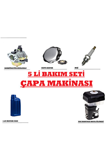 DALAZ MAKİNA DALAZ, TARAL 210 M ÇAPA MAKİNASI UYUMLU BAKIM SETİ