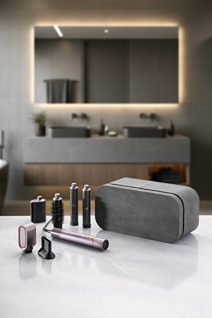 HOMEND Hairmony 4606h Plus Saç Kurutma ve Şekillendirme Seti Mor