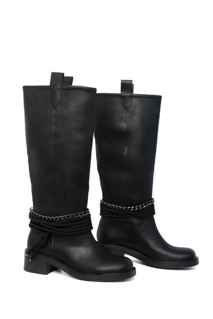 Black Women's Boots 21060