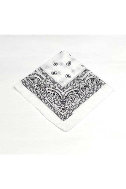 Add 4 to the Cart, Pay for 3. Campaign Offer: 100% Cotton Scarf Bandana White