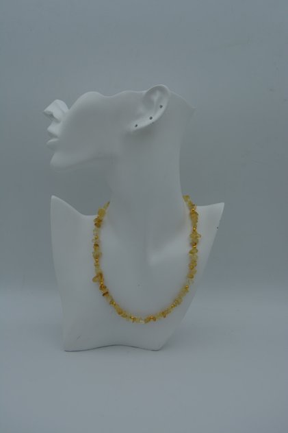 Citrine Stone Necklace