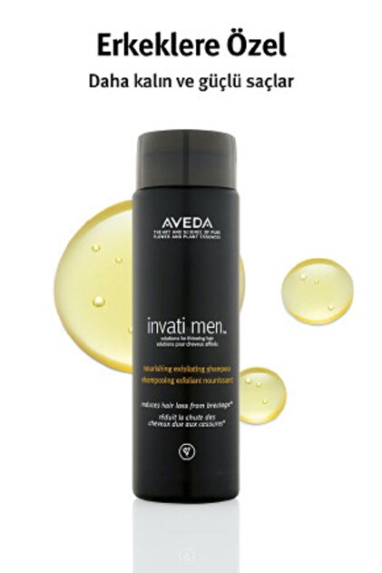 Aveda Invati Men Erkekler için Dökülme Karşıtı Şampuan 250ml