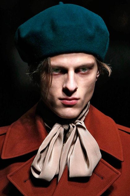 Ανδρικός Γάλλος Ζωγράφος Felt Beret Green