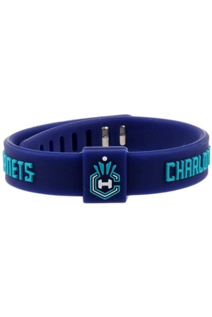 Adjustable Charlotte Basketball Bracelet
