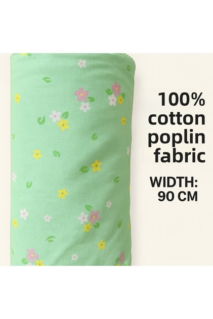 100% Cotton Poplin Fabric 90 cm Width Sewing and Hobby Fabric