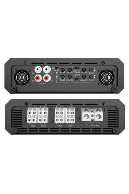 QLine Deniz Sound Garage 8 Kanal Amfi QD200.8 SQ 4 Ohm 8x200 Rms 2
