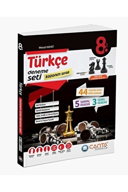 Çanta Yayınları Çanta 8. Sınıf Matematik Kazanım Sıralı Deneme
