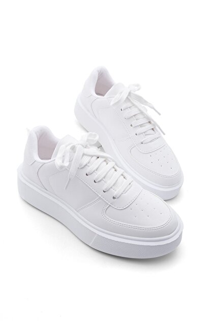 明日まで限定 ジョギングマシーン 15000→9999円 Marjin Kadın Sneaker Yüksek Taban Bağcıklı Spor Ayakkabı Azin