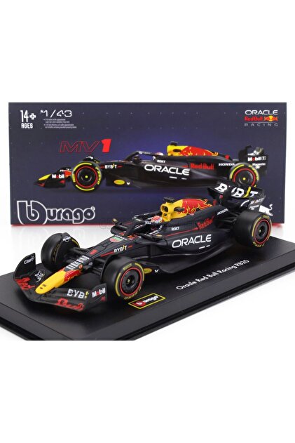 Burago Formula 1 Red Bull RB20 Max Verstappen 1/43 Pilotlu Ve