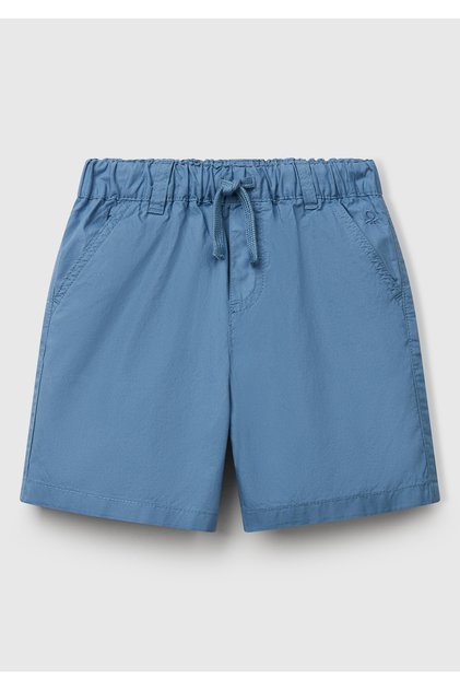 Boy's Aviator Blue Drawstring Bermuda Shorts