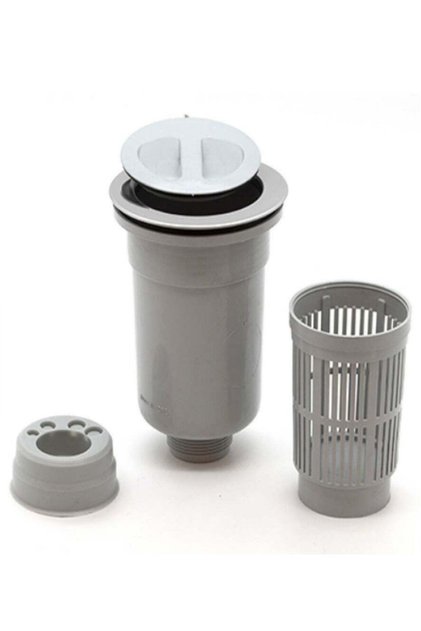 Kitchen Sink Drain with Single Strainer 1.5 Inch