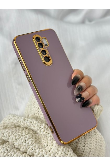 Xiaomi Redmi Note 8 Pro - Dirt Repellent Erasable Glossy Camera Protected Silicone Bark Case