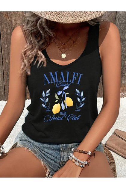 Amalfi Printed Women's T-Shirt
