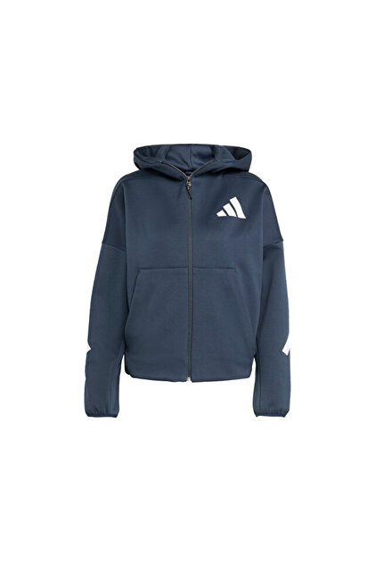 adidas W Z.N.E. Fz Kadın Günlük Ceket JW5320 Lacivert - Fiyatı
