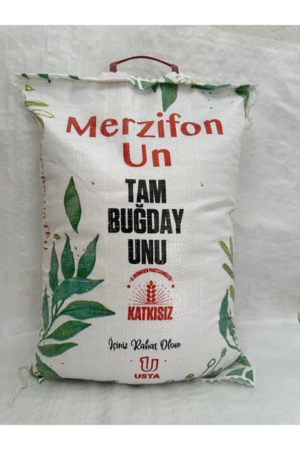 DOĞA TARIM ÜRÜNLERİ Tam buğday unu kepekli un katkısız 5 kğ merzifon tam buğday unu