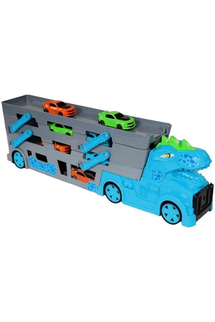 smilechild Toys 3 Katlı 3 Arabalı Tır Garaj Otopark Yarış Pisti