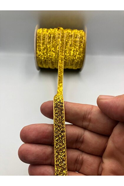 5 Meters Glitter Velvet Ribbon 1 cm Glitter Velvet Ribbon - Christmas Ornament Gift Wrapping Decoration Ribbon