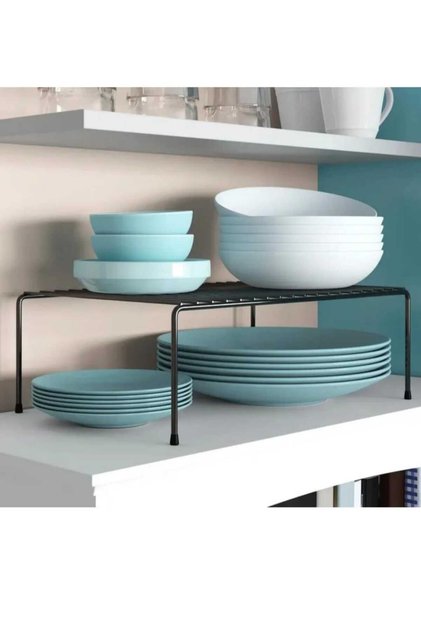 Cabinet Organizer Countertop Bathroom Plate Cup Kitchen Bathroom Organization