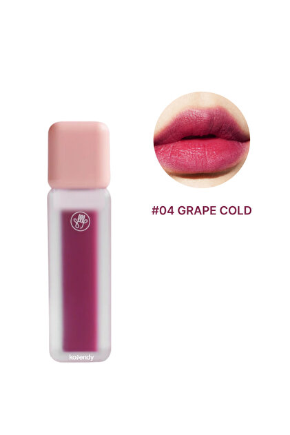 Water Blur Tint - Pürüzsüz Gösteren Kadifemsi Dokulu, Kalıcı Su Bazlı Tint 4.4g #04 GRAPE COLD