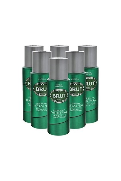 Σετ 6 x Original Style Deodorant Body Spray , Φρέσκο, Πράσινο 200 ml