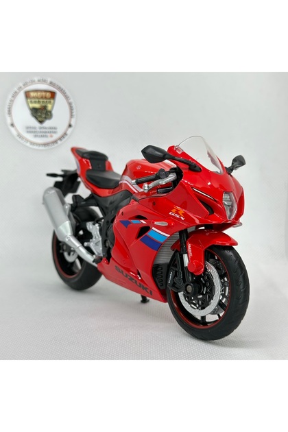 WELLY Suzuki GSX R1000 1:12 Diecast Motosiklet – Lisanslı Metal
