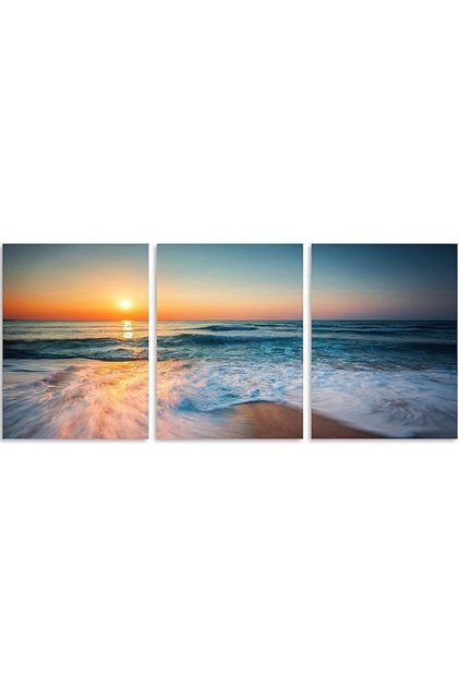 Set of 3 Beach Wall Art Panels by Today Idea
