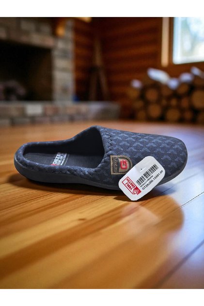 Konay 15501Ç Winter Indoor Gondola Men's Slippers